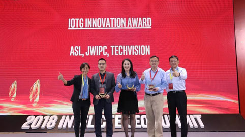 Giada Wins Intel 2017 IoTG Innovation Award